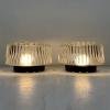 Pair of vintage ceiling or wall lamps italy 1960s Retro sconces Mid-century lighting
