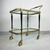 Vintage Serving Bar Cart S.W. Germany 1950s Retro trolley bar Brass Bar Wagon Drinks Trolley