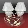 Pair of murano table lamps Mushroom Italy 1970s Italian Modern Retro home decor