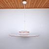 XXL Murano glass pendant lamp Italy 1970s Retro chandelier Mid-century light Space age