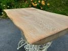Vintage wood metal table "Johann Jax "