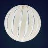 Vintage swirl murano white pendant lamp Italy 1970s Italian modern classic Space age Mid-century lighting
