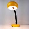 Retro yellow desk lamp Italy 1980s Goose table lamp