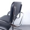 Retro office chairs Yugoslavia '80s Style Bauhaus Cantilever Chair Black desk chair Design by Mart Stam