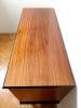 Mid-century Wood Sideboard 1970s Yugoslavia Polished Furniture Mahogany Birdseye Maple Console Table Retro Modern