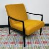 Mid-century lounge armchair Yugoslavia 1970s Vintage Coctail Armchair