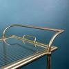 Vintage Serving Bar Italy 1960s Retro trolley bar Brass Bar Wagon Drinks Trolley