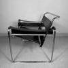 1 of 4 Wassily chair by Marcel Breuer Model B3 Chair Italy 1980s Iconic Bauhaus Design
