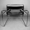 1 of 4 Wassily chair by Marcel Breuer Model B3 Chair Italy 1980s Iconic Bauhaus Design