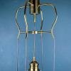 Mid-century cascade glass chandelier Italy 1970s Space Age Sputnik Vintage Pendant Light