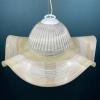 XL murano glass pendant lamp Italy '70s Mid-century modern lighting