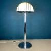 Mid-century modern floor lamp by Adalberto Dal Lago for Esperia Italy 1960s Withe floor lamp Vintage