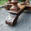 Carved console table