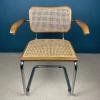 Mid-century Cesca B32 Marcel Breuer Italy '80s Cantilever Office Dining Chair Bauhaus Modern