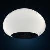 "Black and White" Pendant Lamp By Pier Giacomo and Achille Castiglioni For Flos Italy 1970s