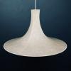 Mid-century large cocoon pendant lamp by Goldkant Leuchten Germany 1970s
