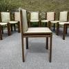 Set of 8 dining chair 300 by Joe Colombo for Pozzi Italy 1960s Mid-century italian modern