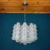 Mid-century murano glass chandelier Italy 1960s Italian home decor Vintage lighting