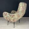 Mid-century modern armchair Lady by Marco Zanuso Italy 1960s Vintage italian modern lounge chair