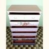 Vintage painted cottage chest of drawers