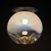 Large murano glass pendant lamp by Mazzega Italy 1960s